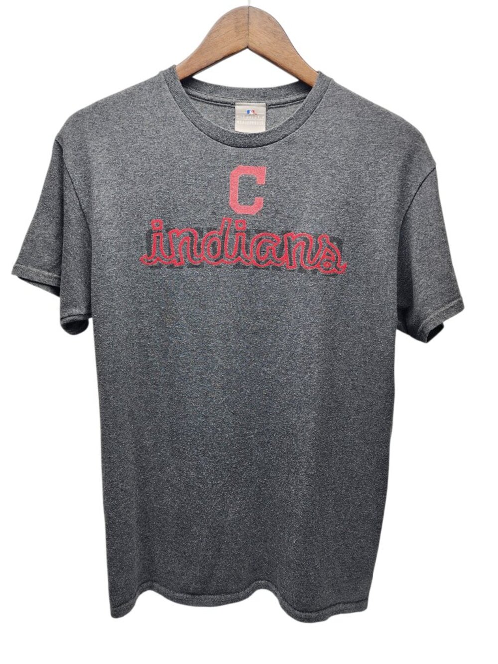 MLB Genuine Merchandise Cleveland Indians Baseball Graphic T-Shirt Size Medium